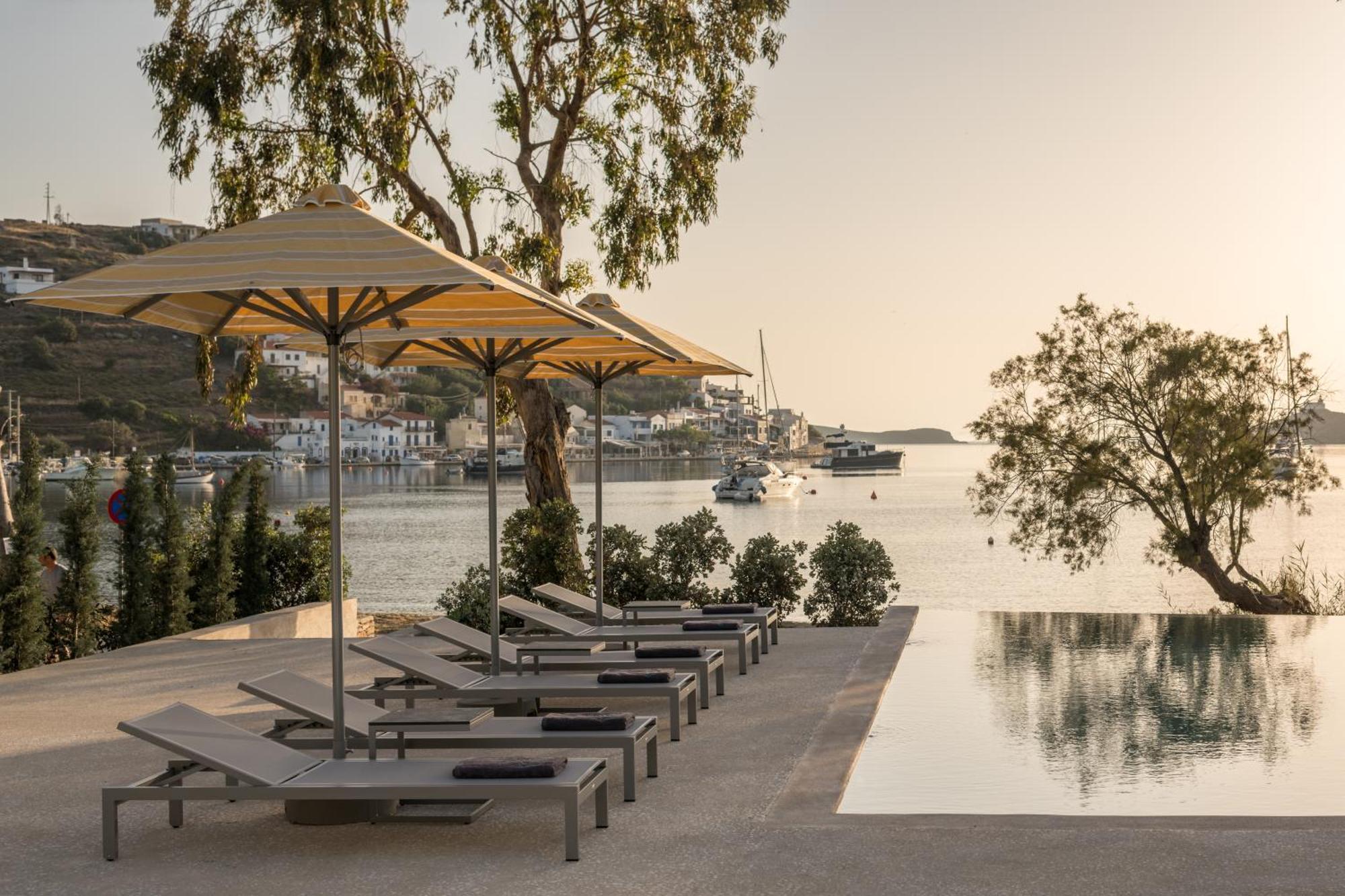 Okeanos Otel Vourkárion Dış mekan fotoğraf