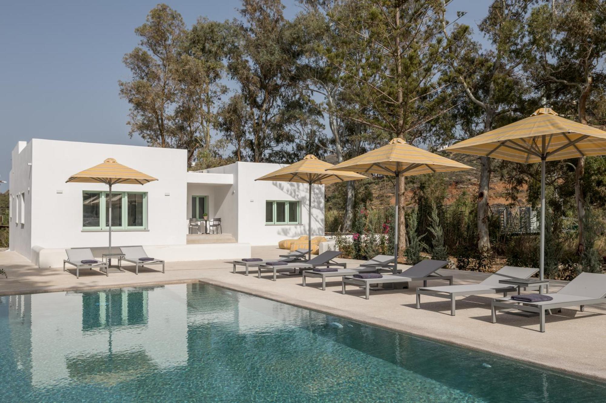 Okeanos Otel Vourkárion Dış mekan fotoğraf