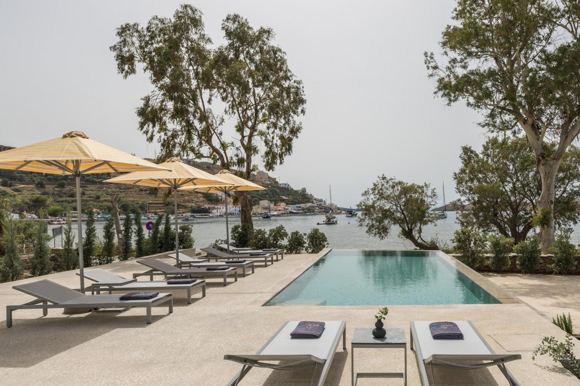 Okeanos Otel Vourkárion Dış mekan fotoğraf